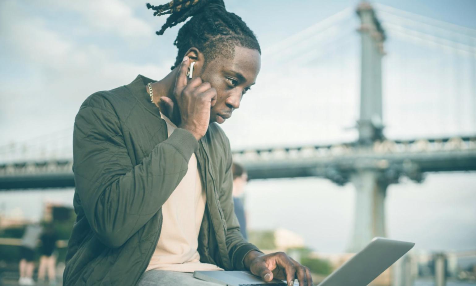 Collaborative workspace showing content development process